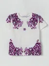Dolce & Gabbana Majolica-print T-shirt In Purple
