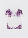 Dolce & Gabbana Majolica-print T-shirt In Purple