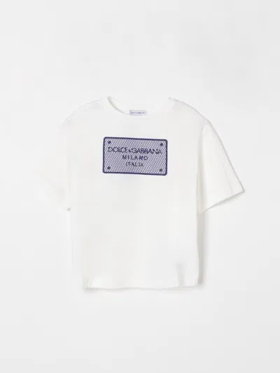Dolce & Gabbana T-shirt  Kids Color White