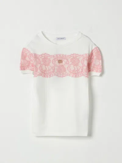 Dolce & Gabbana T-shirt  Kids Color White
