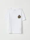 Dolce & Gabbana Cotton Logo-patch T-shirt In White