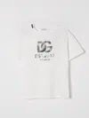 Dolce & Gabbana T-shirt  Kids Color White In White