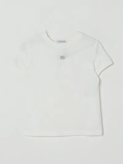 DOLCE & GABBANA T-SHIRT DOLCE & GABBANA KIDS COLOR WHITE,H15769001
