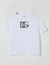Dolce & Gabbana T-shirt  Kids Color White In White