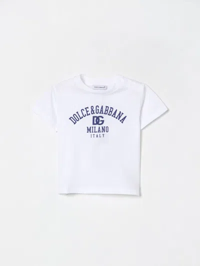 Dolce & Gabbana Babies' T-shirt  Kids Color White