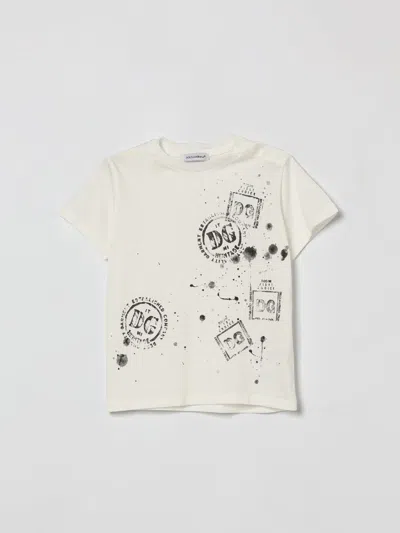 Dolce & Gabbana Babies' T-shirt Kids  In White