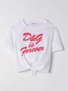 DOLCE & GABBANA T恤 DOLCE & GABBANA 儿童 颜色 白色,F27320001