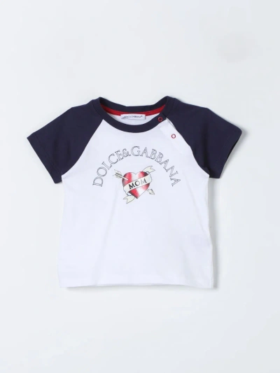 Dolce & Gabbana Babies' T恤  儿童 颜色 白色 In White