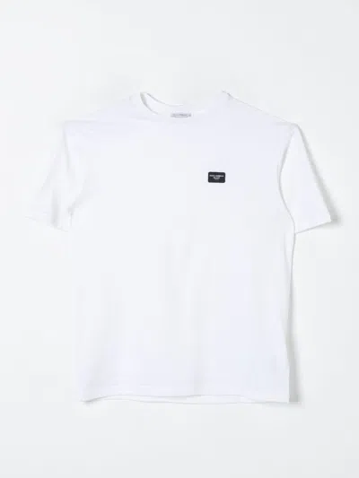 Dolce & Gabbana T-shirt  Kids Color White In Weiss