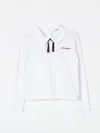 Dolce & Gabbana Cotton Collared Shirt In Weiss