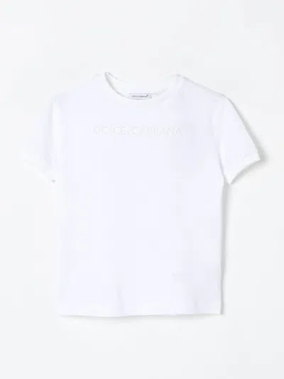 Dolce & Gabbana T-shirt  Kids Color White In Weiss