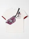 Dolce & Gabbana Printed Cotton Jersey T-shirt In Weiss