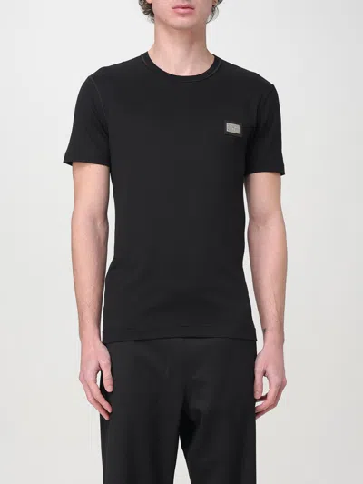 DOLCE & GABBANA T-SHIRT DOLCE & GABBANA MEN COLOR BLACK,G43805002