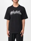 Dolce & Gabbana Men Short Sleeve T-shirt With Logo In Black