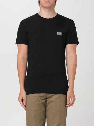 DOLCE & GABBANA T-SHIRT DOLCE & GABBANA MEN COLOR BLACK,F76954002