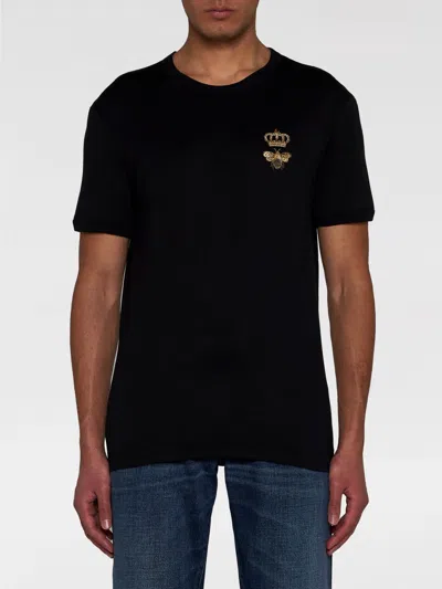 DOLCE & GABBANA T-SHIRT DOLCE & GABBANA MEN COLOR BLACK,F77953002