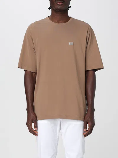 Dolce & Gabbana T-shirt  Herren Farbe Braun