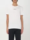 Dolce & Gabbana White Crewneck T-shirt With Signature Logo In 白色