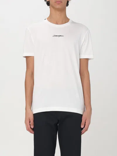 DOLCE & GABBANA T-SHIRT DOLCE & GABBANA MEN COLOR WHITE,G43840001