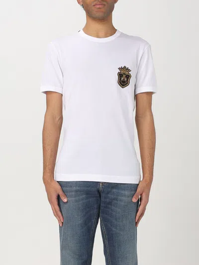 DOLCE & GABBANA T-SHIRT DOLCE & GABBANA MEN COLOR WHITE,G47972001