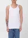 Dolce & Gabbana White Stripe Tank Top