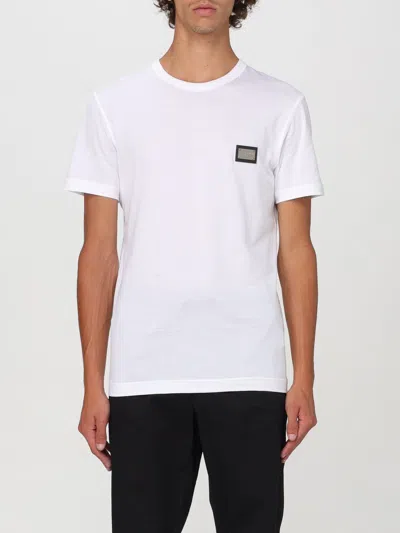 DOLCE & GABBANA T-SHIRT DOLCE & GABBANA MEN COLOR WHITE,F76954001