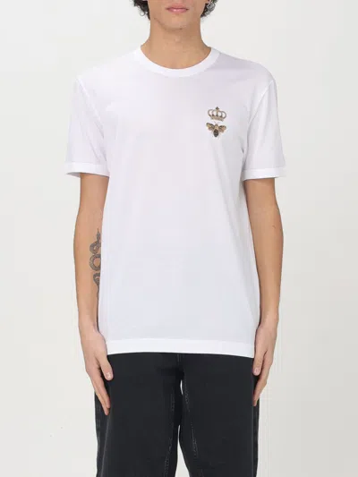 Dolce & Gabbana T-shirt  Men Color White In Weiss