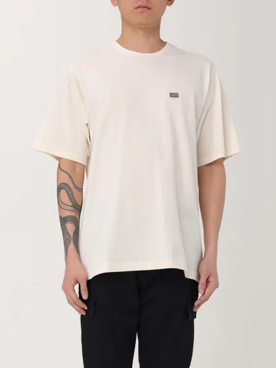 Dolce & Gabbana T-shirt  Men Color Yellow Cream In Neutral