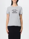 Dolce & Gabbana Dolce&gabbana Women Printed T-shirt In Gray
