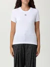 Dolce & Gabbana Short Sleeve Shirt With Logo In White