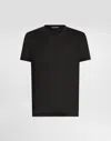 Dolce & Gabbana Crew Neck Jersey T-shirt