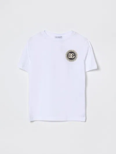 Dolce & Gabbana T-shirt Kids  In White