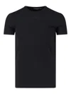 Dolce & Gabbana T-shirt With Logo Embroidery In Black