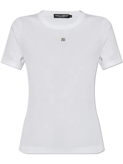 Dolce & Gabbana T-shirt M/c Clothing In White