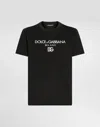 Dolce & Gabbana Cotton T-shirt In Black