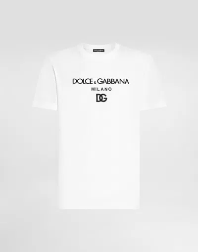 Dolce & Gabbana White Cotton T-shirt