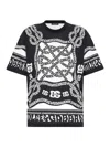 Dolce & Gabbana Logo-print Cotton T-shirt In Multicolour