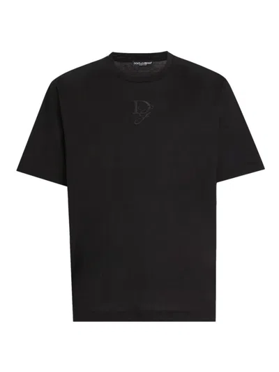 Dolce & Gabbana T-shirt Nero In Black