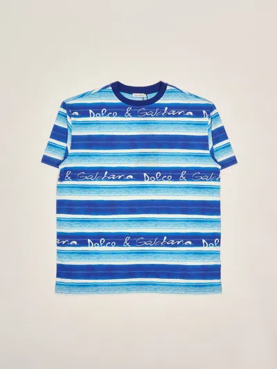 Dolce & Gabbana Kids' T-shirt T-shirt In Blue
