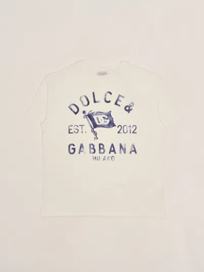 Dolce & Gabbana Kids' T-shirt T-shirt In White