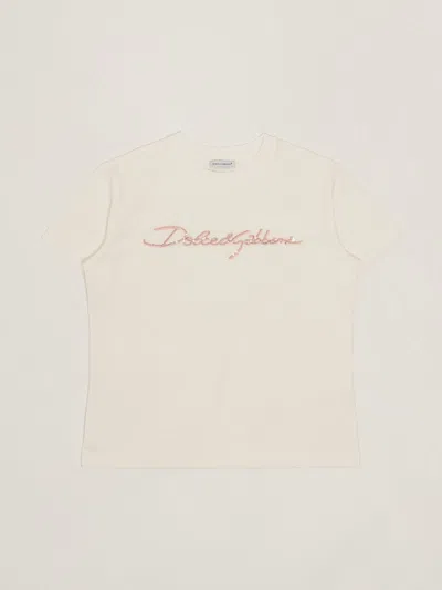Dolce & Gabbana Kids' T-shirt T-shirt In White