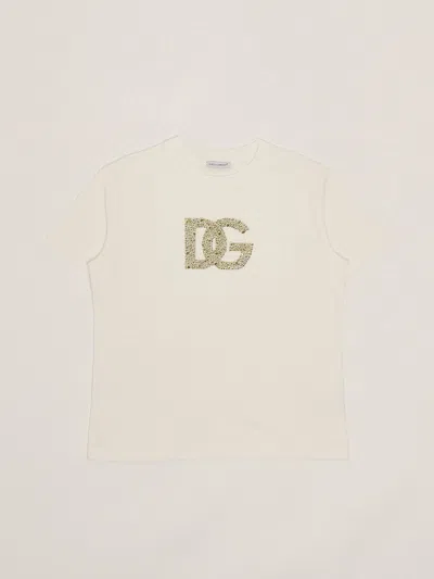 Dolce & Gabbana Kids' T-shirt T-shirt In White
