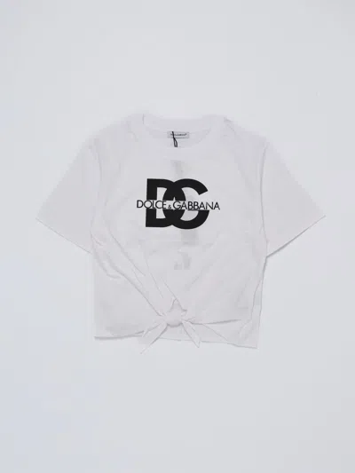 Dolce & Gabbana Kids' T-shirt T-shirt In Bianco