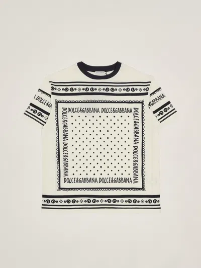 Dolce & Gabbana Kids' T-shirt T-shirt In White