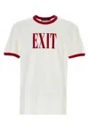 Dolce & Gabbana Graphic Print Crew Neck T-shirt With Contrast Trim In White