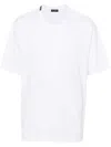 Dolce & Gabbana Logo Insert Cotton T-shirt In White