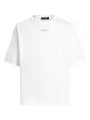 Dolce & Gabbana Men White Cotton Printed Oversized T-shirt In White