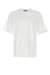 Dolce & Gabbana Short Sleeve Cotton Knit Polo In White