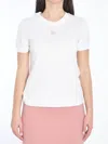 Dolce & Gabbana Women Logo Cotton T-shirt In White