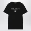 Dolce & Gabbana Jersey Round-neck T-shirt With Dg Milano Embroidery